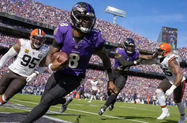 Baltimore Ravens vs Cleveland Browns Match Player Stats