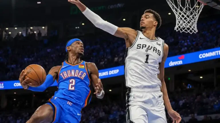 Thunder vs Spurs Player Stats